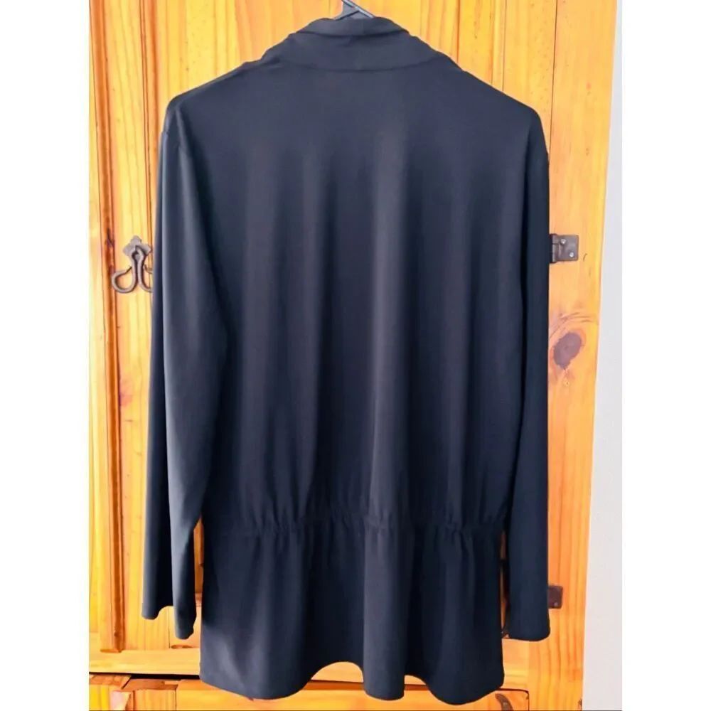 Travelsmith Drape Front Jacket - Picture 4 of 5